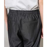 【イージーケア/接触冷感】デニムライクストレッチアンクルセミルーズパンツ | a.v.v【MEN】 | 詳細画像26 