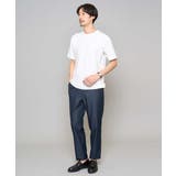 【イージーケア/接触冷感】デニムライクストレッチアンクルセミルーズパンツ | a.v.v【MEN】 | 詳細画像3 