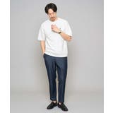 【イージーケア/接触冷感】デニムライクストレッチアンクルセミルーズパンツ | a.v.v【MEN】 | 詳細画像7 