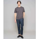 【イージーケア/接触冷感】デニムライクストレッチアンクルスマートスラックス | a.v.v【MEN】 | 詳細画像13 