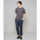 【イージーケア/接触冷感】デニムライクストレッチアンクルスマートスラックス | a.v.v【MEN】 | 詳細画像16 