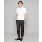 【イージーケア/接触冷感】デニムライクストレッチアンクルスマートスラックス | a.v.v【MEN】 | 詳細画像28 