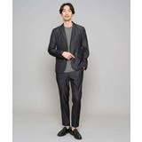 【イージーケア/接触冷感】デニムライクストレッチアンクルスマートスラックス | a.v.v【MEN】 | 詳細画像32 