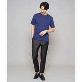 【イージーケア/接触冷感】デニムライクストレッチアンクルスマートスラックス | a.v.v【MEN】 | 詳細画像37 