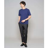 【イージーケア/接触冷感】デニムライクストレッチアンクルスマートスラックス | a.v.v【MEN】 | 詳細画像38 