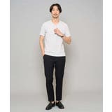 【イージーケア/接触冷感】デニムライクストレッチアンクルスマートスラックス | a.v.v【MEN】 | 詳細画像50 