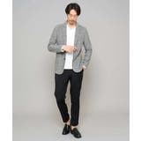 【イージーケア/接触冷感】デニムライクストレッチアンクルスマートスラックス | a.v.v【MEN】 | 詳細画像52 