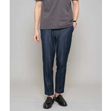 【イージーケア/接触冷感】デニムライクストレッチアンクルスマートスラックス | a.v.v【MEN】 | 詳細画像58 