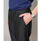 【イージーケア/接触冷感】デニムライクストレッチアンクルスマートスラックス | a.v.v【MEN】 | 詳細画像6 