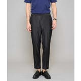 【イージーケア/接触冷感】デニムライクストレッチアンクルスマートスラックス | a.v.v【MEN】 | 詳細画像63 