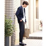 【接触冷感】スマートシャンブレーセミルーズパンツ アンクル丈 | a.v.v【MEN】 | 詳細画像11