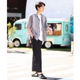 【接触冷感】スマートシャンブレーセミルーズパンツ アンクル丈 | a.v.v【MEN】 | 詳細画像6