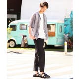 【接触冷感】スマートシャンブレーセミルーズパンツ アンクル丈 | a.v.v【MEN】 | 詳細画像7