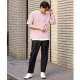【接触冷感】スマートシャンブレーセミルーズパンツ アンクル丈 | a.v.v【MEN】 | 詳細画像8