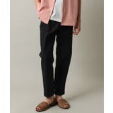 ブラック | 【接触冷感】アーバンタックパンツ（クールライトシリーズ） | a.v.v【MEN】