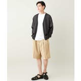 【接触冷感】2タックハーフパンツ | a.v.v【MEN】 | 詳細画像2