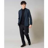 【イージーケア】デニムライクストレッチセミルーズパンツ【洗濯機で洗える】 | a.v.v【MEN】 | 詳細画像45 