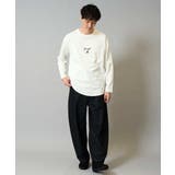 【洗濯機で洗える】デニムバレルレッグイージーパンツ | a.v.v【MEN】 | 詳細画像11 