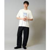 【洗濯機で洗える】デニムバレルレッグイージーパンツ | a.v.v【MEN】 | 詳細画像13 