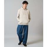 【洗濯機で洗える】デニムバレルレッグイージーパンツ | a.v.v【MEN】 | 詳細画像16 