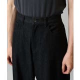 【洗濯機で洗える】デニムバレルレッグイージーパンツ | a.v.v【MEN】 | 詳細画像25 