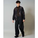 【洗濯機で洗える】デニムバレルレッグイージーパンツ | a.v.v【MEN】 | 詳細画像6 