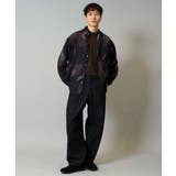 【洗濯機で洗える】デニムバレルレッグイージーパンツ | a.v.v【MEN】 | 詳細画像7 