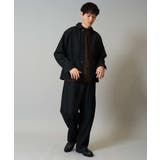 【洗濯機で洗える】デニムバレルレッグイージーパンツ | a.v.v【MEN】 | 詳細画像8 