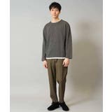 【イージーケア シワになりにくい】セミルーズパンツ 秋リライト【洗濯機で洗える | a.v.v【MEN】 | 詳細画像5 