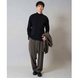 【イージーケア シワになりにくい】ツイードストレッチワンタックワイドイージースラ… | a.v.v【MEN】 | 詳細画像12 