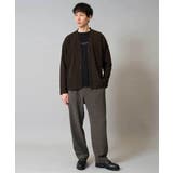 【イージーケア シワになりにくい】ツイードストレッチワンタックワイドイージースラ… | a.v.v【MEN】 | 詳細画像13 