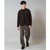 【イージーケア シワになりにくい】ツイードストレッチワンタックワイドイージースラ… | a.v.v【MEN】 | 詳細画像15 