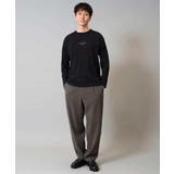 【イージーケア シワになりにくい】ツイードストレッチワンタックワイドイージースラ… | a.v.v【MEN】 | 詳細画像17 