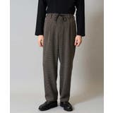 【イージーケア シワになりにくい】ツイードストレッチワンタックワイドイージースラ… | a.v.v【MEN】 | 詳細画像21 