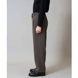 【イージーケア シワになりにくい】ツイードストレッチワンタックワイドイージースラ… | a.v.v【MEN】 | 詳細画像22 