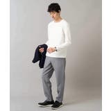 メランジストレッチセミルーズパンツ【イージーケア/洗濯機で洗える】 | a.v.v【MEN】 | 詳細画像47