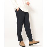 ネイビー | リライト セミルーズパンツ | a.v.v【MEN】