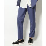 パープル | リライト セミルーズパンツ | a.v.v【MEN】