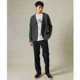 【ストレッチ】スマートシャンブレーテーパードパンツ | a.v.v【MEN】 | 詳細画像14