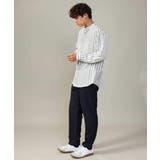 【ストレッチ】スマートシャンブレーテーパードパンツ | a.v.v【MEN】 | 詳細画像19