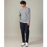 【ストレッチ】スマートシャンブレーテーパードパンツ | a.v.v【MEN】 | 詳細画像20