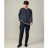 【ストレッチ】スマートシャンブレーテーパードパンツ | a.v.v【MEN】 | 詳細画像22