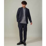 【ストレッチ】スマートシャンブレーテーパードパンツ | a.v.v【MEN】 | 詳細画像3