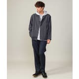 【ストレッチ】スマートシャンブレーテーパードパンツ | a.v.v【MEN】 | 詳細画像4