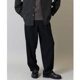 ワンタックワイドイージースラックス LANATEC【ストレッチ 洗濯機で洗える | a.v.v【MEN】 | 詳細画像1 