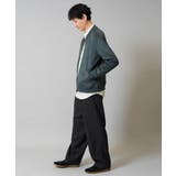 ワンタックワイドイージースラックス LANATEC【ストレッチ 洗濯機で洗える | a.v.v【MEN】 | 詳細画像5 