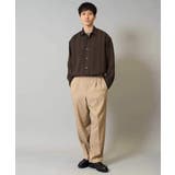 ワンタックワイドイージースラックス LANATEC【ストレッチ 洗濯機で洗える | a.v.v【MEN】 | 詳細画像65 