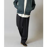 ダークグレー | ワンタックワイドイージースラックス LANATEC【ストレッチ 洗濯機で洗える | a.v.v【MEN】