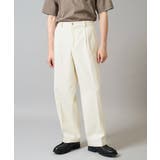 【イージーケア 毛玉になりにくい】ワンタックワイドデニムスラックス【ストレッチ … | a.v.v【MEN】 | 詳細画像10 