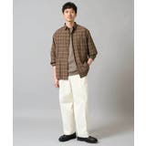 【イージーケア 毛玉になりにくい】ワンタックワイドデニムスラックス【ストレッチ … | a.v.v【MEN】 | 詳細画像2 